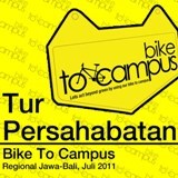 Sebuah perjalanan bersepeda Jakarta-Bali oleh 3 mahasiswa lintas universitas guna mempererat persahabatan Bike To Campus regional Jawa-Bali. @biketocampus