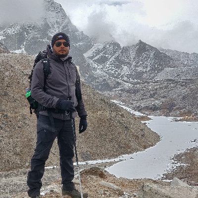 Researcher in Himalayan Glaciology, Climate, and Air Pollution @iitroorkee. Former Ph.D. Fellow @icimod. Tweets are personal, and retweets are not endorsements.