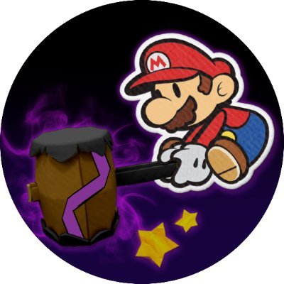 This is the official twitter account for a fan project titled:
Paper Mario: The ShadowMaster's Curse
You can join the official discord for information!