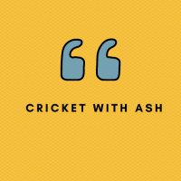 Cricket With Ash (@cricketwithash) 's Twitter Profile Photo Cricket With Ash (@cricketwithash) 's Twitter Profile Photo
