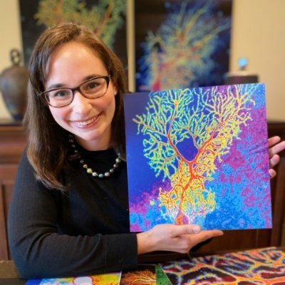 PhD neuroscientist, science writer and artist sharing my love for neurobio through photos of the brain's most beautiful cells.