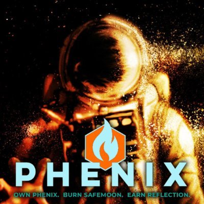 Phenixcoin1's profile picture. PHENIX is a community based fair launched DeFi token purpose-built to accelerate the burn rate of SAFEMOON. Built by the #safemoonarmy for the #safemoonarmy