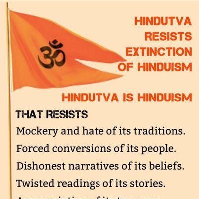 RW/Hindu by choice/Modified India/
Believer of hard work/unapologetic hindu
#freetemples