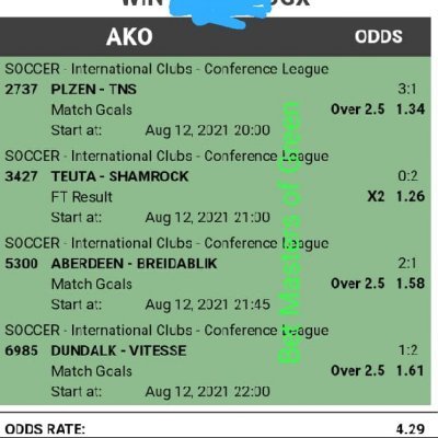 Join PROFITABLE Sports Betting. We treat it as a serious business but never as a get rich quick scheme.Tel+256783856405
We say NO to scammers of fixed Matches.