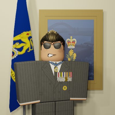 Governor-General of the Commonwealth of Australia, ROBLOX.
His Excellency, Gen. Hon. Sir Mike Ritter DSC PSM APM QC