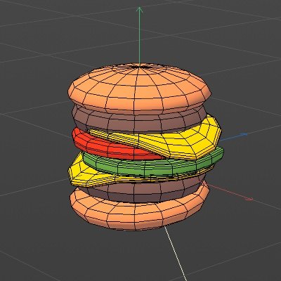 Generative 🍔 Club 1234 randomly generated BurgerTown dwellers