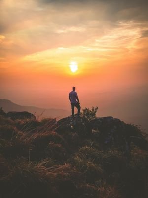 I am just a man,standing in front of the world,asking you to follow me.