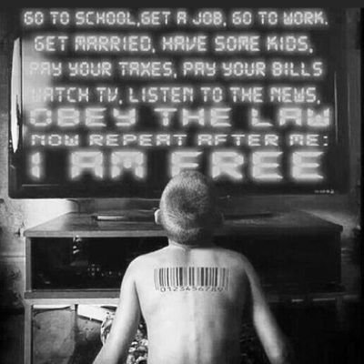 We hang the petty thieves and appoint the great ones to public office.

I'd rather die standing than live on my knees.