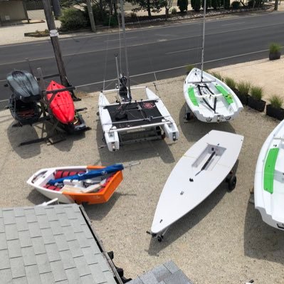 Check out Harvey Cedars Marina for all your boating needs and some family fun on the water.  Small sailboats and catamarans in stock