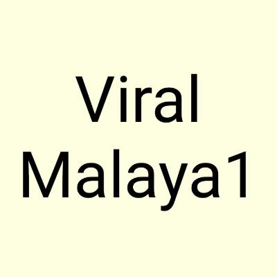 Malay viral twitter