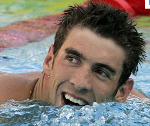 Follow my primary Twitter account, @MichaelPhelps.