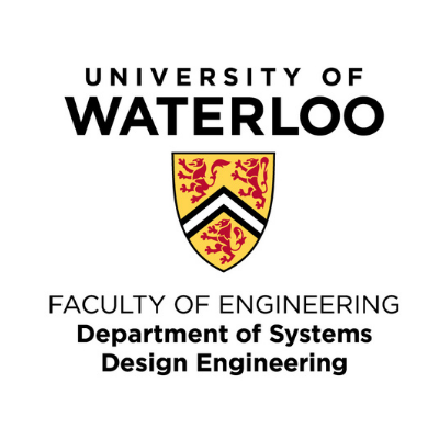 University of Waterloo, Department of Systems Design Engineering. Systems is how we understand the world; Design is how we change the world.