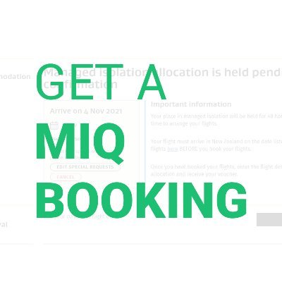 Do you need an MIQ voucher to enter New Zealand? You've come to the right place.

Completely risk free: We guarantee you an MIQ voucher, or your money back!