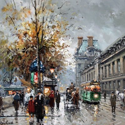 Fan account of Antoine Blanchard (Marcel Masson), a French painter known for his immensely popular Parisian street scenes. #artbot by @shawncampbell