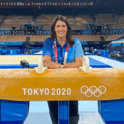 Dr Lisa Gannon -- Associate Professor - gymnastics commentator, (Olympics, Worlds & CWG)