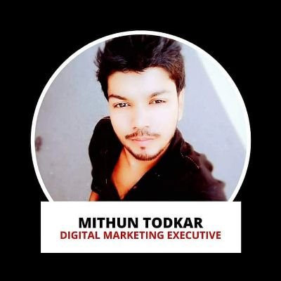 TodkarMithun's profile picture. 💥✌Digital Marketing At Executive Captech Technologies💥
♨Social media can help you grow‼
Never give up without a fight✌️
Life is about creating yourself 🖤👆😍