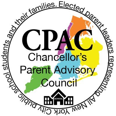 The Chancellor's Parent Advisory Council (CPAC NYC) are elected parent volunteers who represent the educational interests of 1.1 M students and their families.