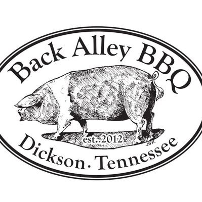 Southern style BBQ, smoked meats, scratch made sides and deserts! (615.446.3289) Dickson, TN. backalleybbqdc@gmail.com