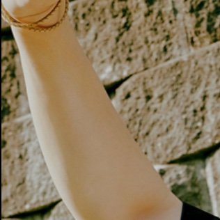 I was going to be his left forearm but I found a picture of his right forearm first so right it is.