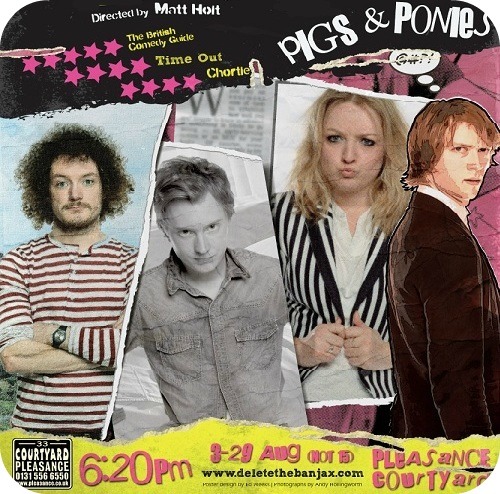 deletethebanjax's profile picture. Award-winning sketch act from 2008-2013 featuring Caroline, Sam, Dan & Gaz - follow @garethcooper82 @dancook100 @samchamp82 for current adventures