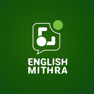 EnglishMithra's profile picture. One of the leading online English learning platform English Mithra, assists you in tackling all your difficulties in English language. #EnglishMithra