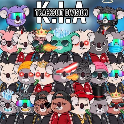 Official 1st Division of @KoalaAgencyNFT

522 Tracksuit Agents | EXCLUSIVE Members-Only Group Chat
#KoalaComeback