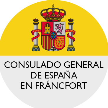 Consulado General de España en Fráncfort (Hesse, Renania Palatinado y Sarre).
Generalkonsulat von Spanien in Frankfurt (Hessen, Rheinland-Pfalz, Saarland).