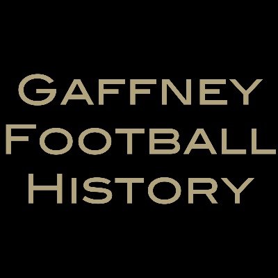 Tweeting scores & random Gaffney Football stats you didn’t know you needed | NOT directly affiliated with Gaffney HS | Managed by @aguest519