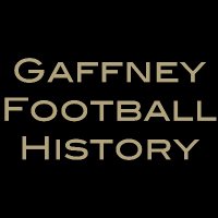 Gaffney Football History (@gaffney_history) 's Twitter Profile