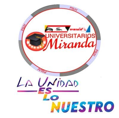 Universpsuv's profile picture. Educadores Universitarios de Miranda PSUV LA UNIDAD ES LO NUESTRO #LosUniversitariosTenemosConQue
