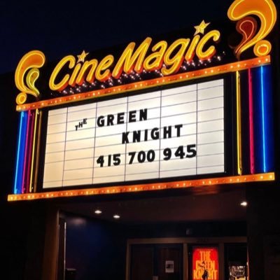 Cinemagic Theater “Home of the Big Gold Curtain” In the heart of PDX. Owned by @frakesonfilm Cinematic experience w/ variety films and 10 rotating beer taps. 🎞