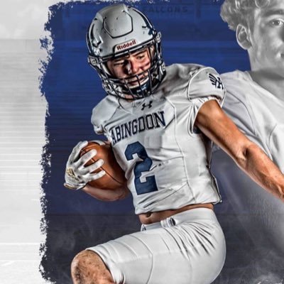 Abingdon High School Alum - C/O 2022 4.00 GPA 6‘ 1” 185 LBS First Team All-State WR/LB Offensive M7 District POY/Defensive Region 3D POY