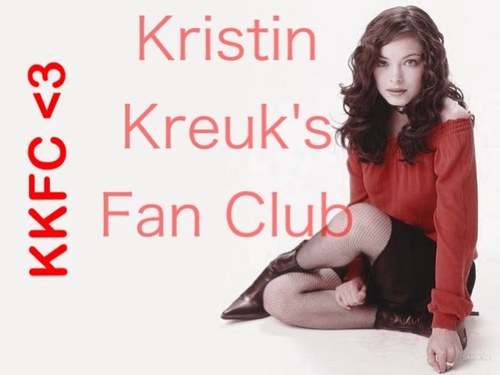 KristinsLovers's profile picture. Official Kristin Kreuk's Fan Club. Support !       No HaTeRs allow