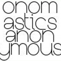 Onomastics Anonymous (@onomasticsanon) 's Twitter Profile