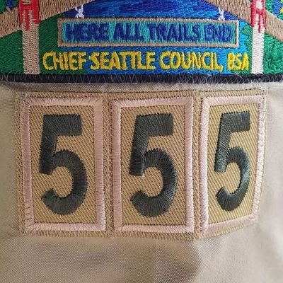 Scoutmaster of Scouts BSA Troop 1555 in Kingston, Washington.