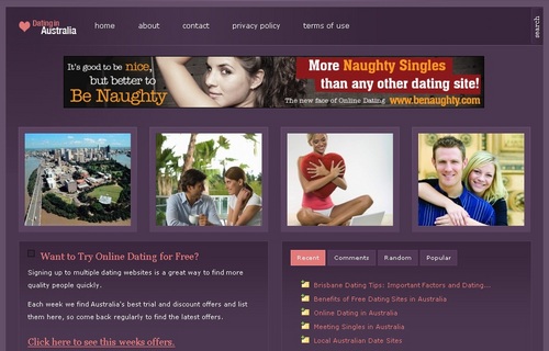 DatingSitesAust's profile picture. Articles, discount offers and dating advice to help you get the most out of online dating sites in Australia.
