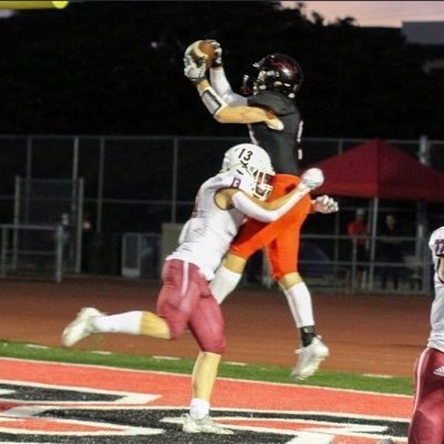 La Jolla High 22’ WR - 6’0 185 - 4.7 GPA - ACT 32 - First Team All-Western League - UT Scholar