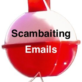 #Scambaiting: Frustrating, annoying, wasting tons of time for online scammers. I specialize in baiting email scam. I'm a scambaiter. VIDEOS: https://t.co/mF6kqXT5jA