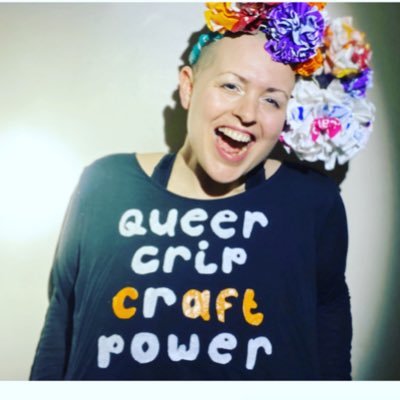 MessMakingAsSocialGlue, Cultural Policy, Drag&QueerHistories, Trustee @craftscouncilUK making social art &mischief with kin collective they/them 🏳️‍🌈♿️💓💜💙