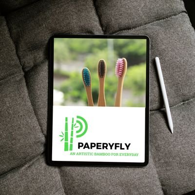 paperyfly's profile picture. #paperyfly Bamboo toothbrushes. 
Organic I Natural I Sustainable I Earth concious 🌎 I plastic free shipping I
One step towards plastic free Home. 
#bamboo