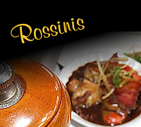 Luxury Rossinis Restaurant in the heart of Weymouth, Dorset. Fantastic selection of foods and wines. Monday night pasta special and monthly discounts. Drop in..