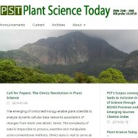 Plant Science Today(@PlantSciToday) 's Twitter Profile Photo