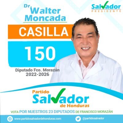 MoncadaWalter's profile picture. Pediatra Intensivista Médico del pueblo,honesto y capaz de cambiar el País