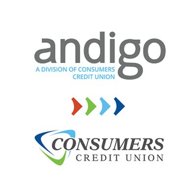 Andigo Credit Union is now Consumers Credit Union. Follow @MyConsumersCU for all news and updates.