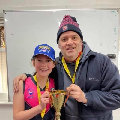 2021 Coach of the North Hobart Girls U/13s. Father & Husband.