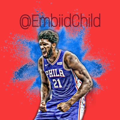 I am NOT Joel Embiid, nor am I his child. I am just a fan. @Embiidchild sus’d at 4K #nbatwitter #nba #heretheycome Not affiliated W/ @sixers @JoelEmbiid