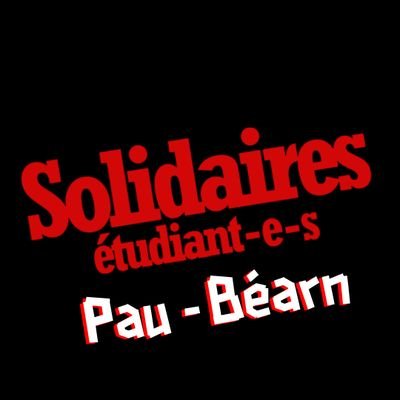 📢 Le syndicat étudiant de luttes palois.
Pour une université gratuite, ouverte à toutes et à tous, émancipatrice et populaire. @SolidairesEtu // @M22M_UPPA_