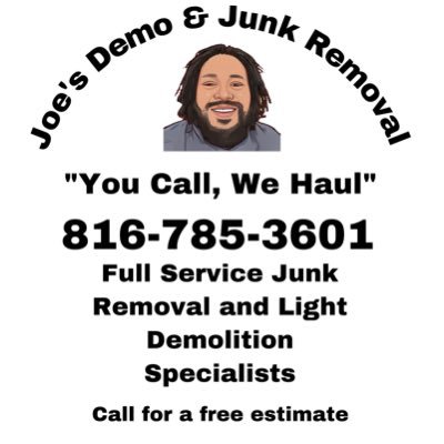 Small Demo and Junk Removal company taking care of all you demolition and removal needs.