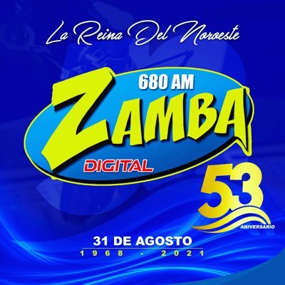 LA REYNA DEL NOROESTE. Tel: 809-580-2455       FB: Radio Zamba 680 AM, INSTAGRAM: @Radiozamba680 / Director: @Gabrielthomasc