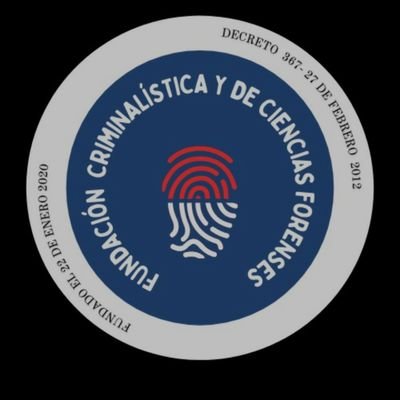 Fundación en criminalística y Ciencias Forenses.
              https://t.co/jtaO74pPRI